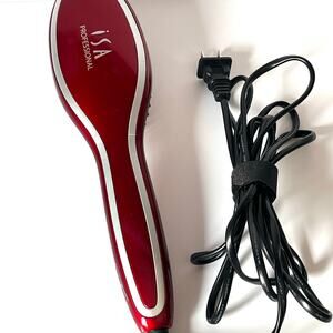 ISA Professional Original Digital Hair Straightener Straightening Brush